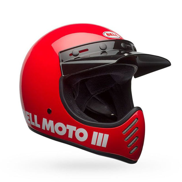 BELL MOTO 3 - CLASSIC GLOSS RED – Strath Moto