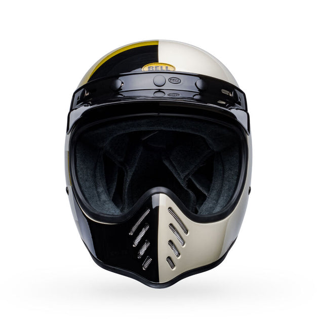 BELL MOTO 3 - ATWYLD ORBIT GLOSS WHITE/BLACK - SIZE S – Strath Moto