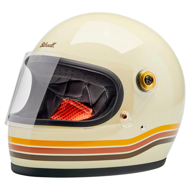 BILTWELL GRINGO S ECE 22.06 HELMET - VINTAGE DESERT SPECTRUM