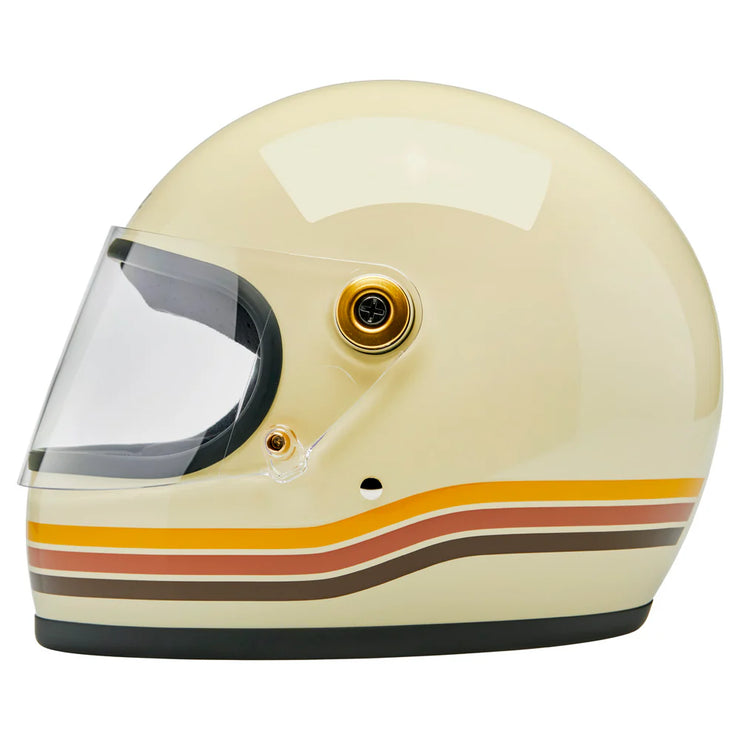 BILTWELL GRINGO S ECE 22.06 HELMET - VINTAGE DESERT SPECTRUM