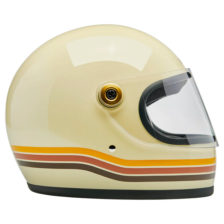 BILTWELL GRINGO S ECE 22.06 HELMET - VINTAGE DESERT SPECTRUM