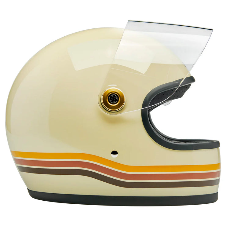 BILTWELL GRINGO S ECE 22.06 HELMET - VINTAGE DESERT SPECTRUM