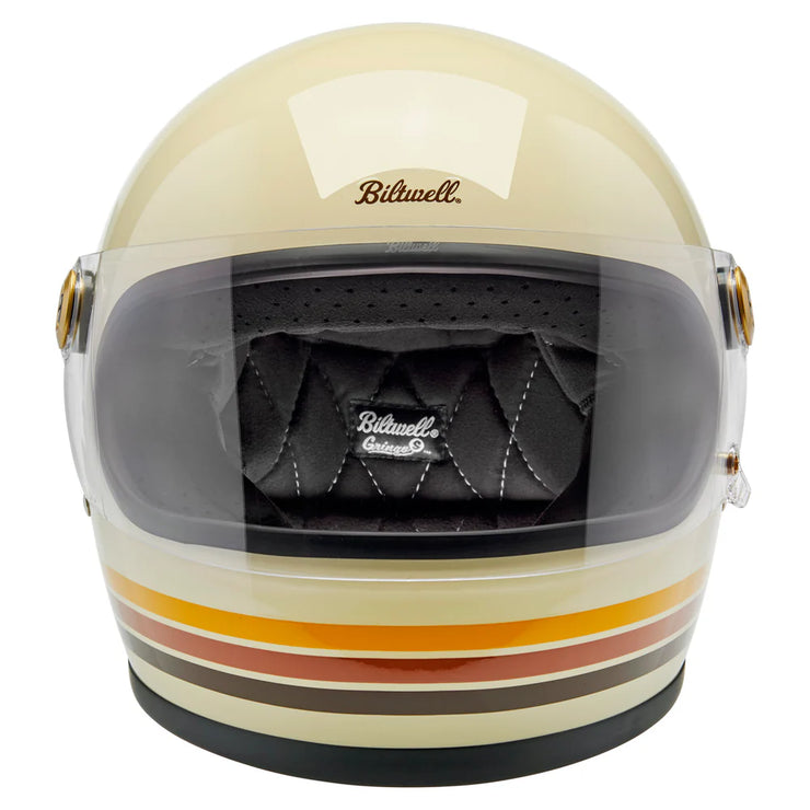 BILTWELL GRINGO S ECE 22.06 HELMET - VINTAGE DESERT SPECTRUM