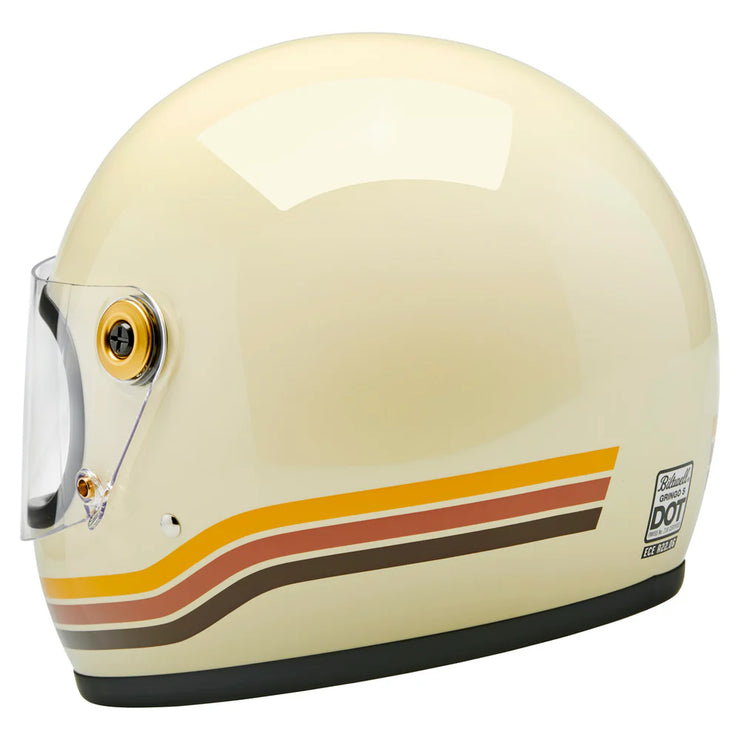 BILTWELL GRINGO S ECE 22.06 HELMET - VINTAGE DESERT SPECTRUM