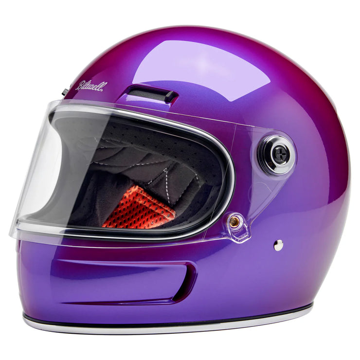 BILTWELL GRINGO SV ECE HELMET - METALLIC GRAPE