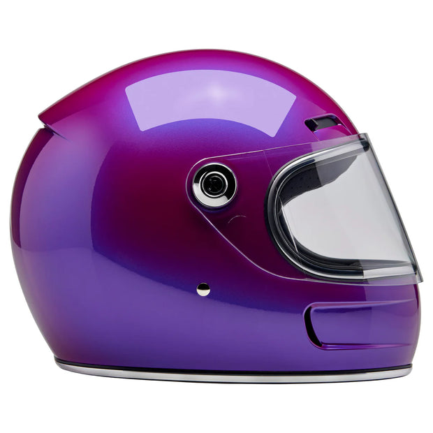 BILTWELL GRINGO SV ECE HELMET - METALLIC GRAPE