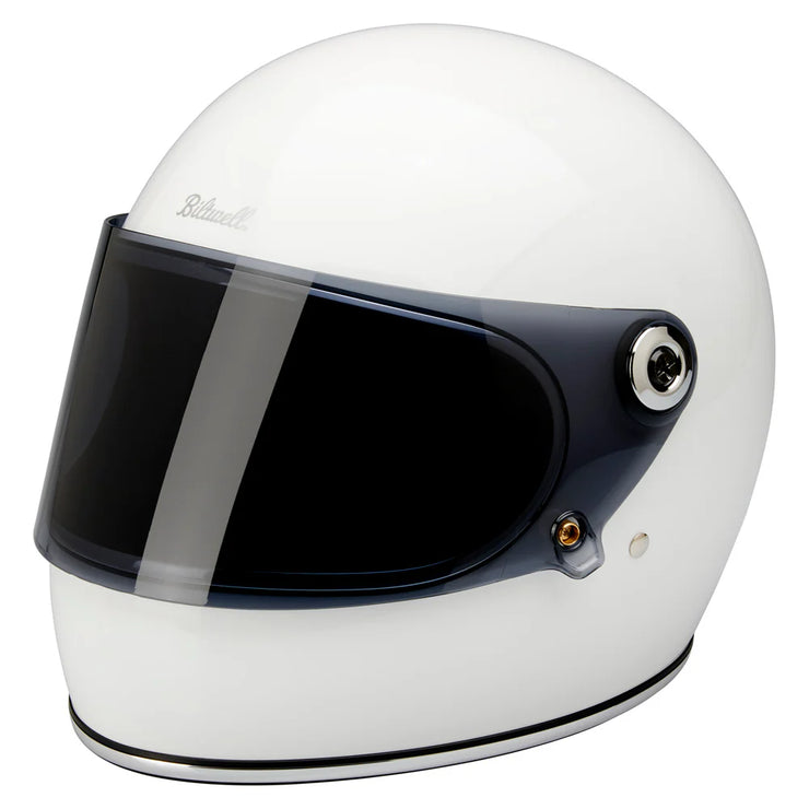 BILTWELL GRINGO S/GRINGO SV FLAT SHIELD FOR ECE 22.06 HELMETS - DARK SMOKE