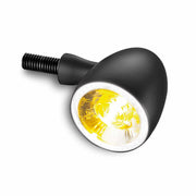 KELLERMANN BULLET 1000 PL WHITE LED INDICATOR W/ WHITE POSITION LIGHT - BLACK