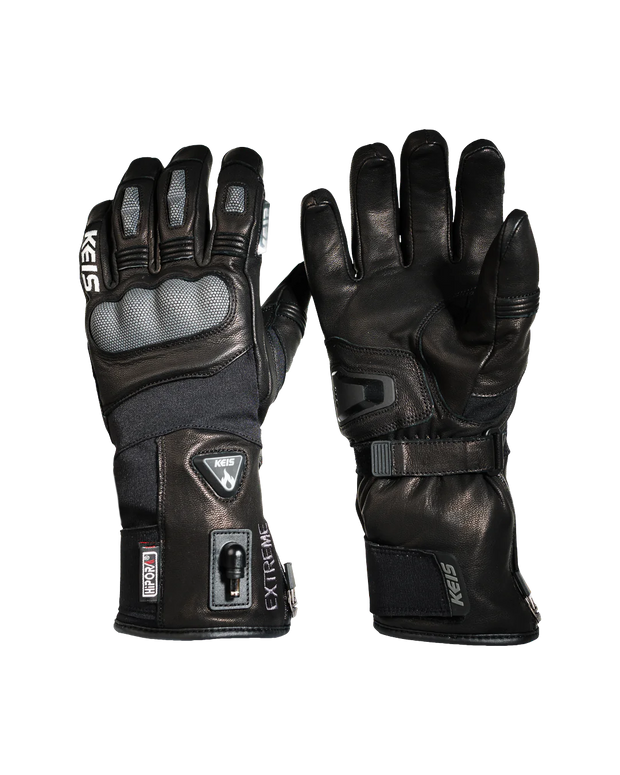 KEIS HEATED MOTORCYCLE GLOVES - G901 EXTREME