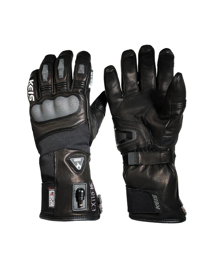 KEIS HEATED MOTORCYCLE GLOVES - G901 EXTREME