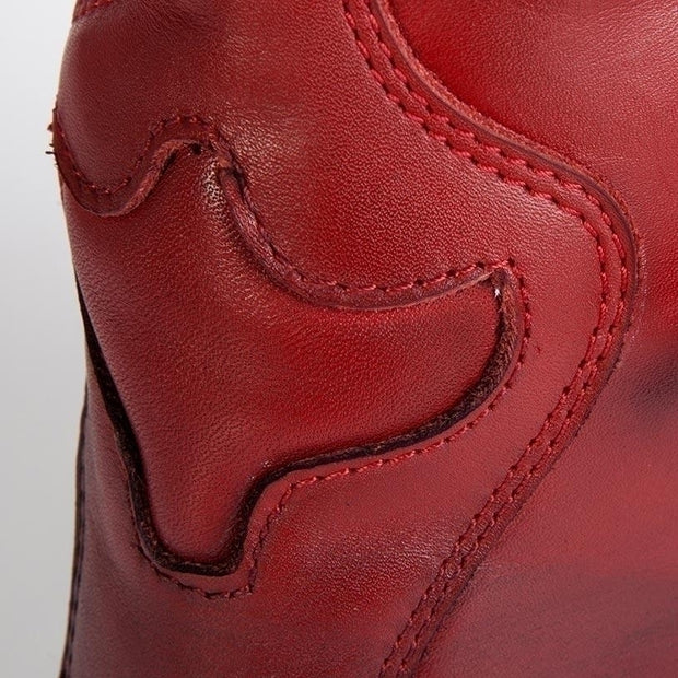 STYLMARTIN CONTINENTAL BOOTS - RED