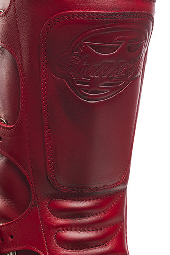 STYLMARTIN CONTINENTAL BOOTS - RED