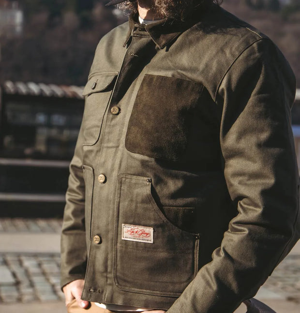 AGE OF GLORY CRAFTSMAN JACKET - OLIVE GREEN