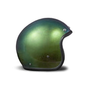 DMD RETRO JET HELMET ECE 22.06 - RAINBOW GREEN