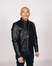 GOLDTOP BOBBER JACKET (CE ARMOURED) - BLACK