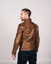 GOLDTOP 1958 JACKET - WAXED BROWN (CE ARMOURED)