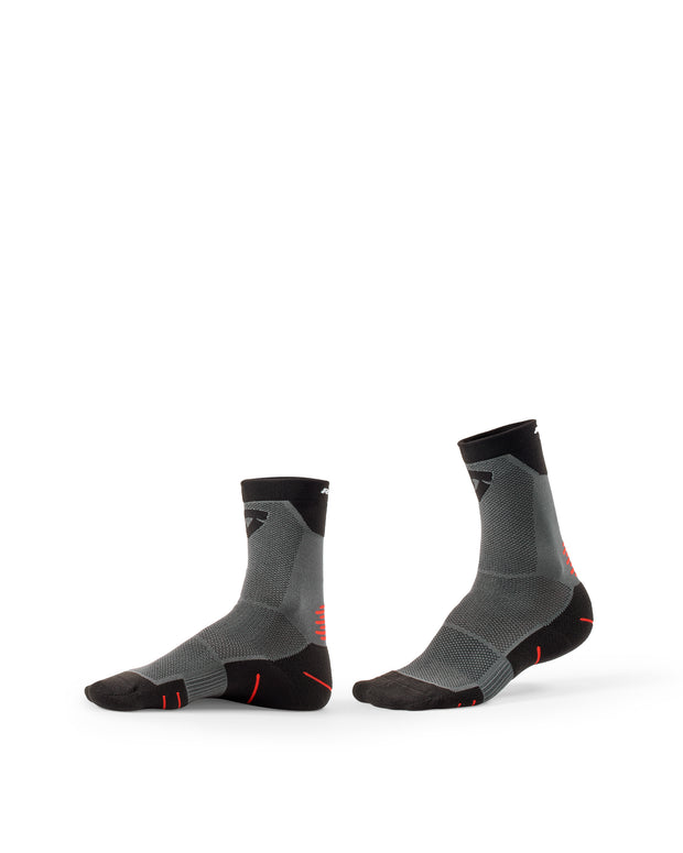 REV'IT! CHARGER 2 SOCKS - GREY-BLACK