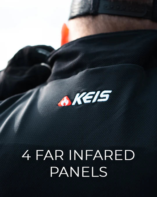 KEIS B601 ULTRAFLEX HEATED BODYWARMER