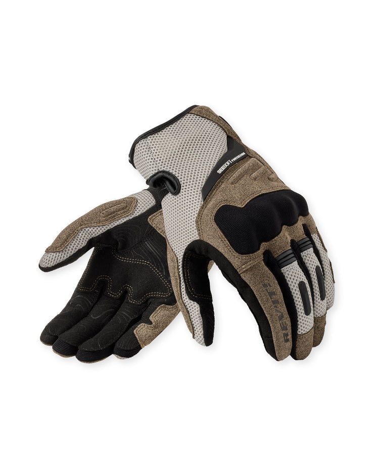 REV'IT! CAVERN GLOVES - SAND-BLACK