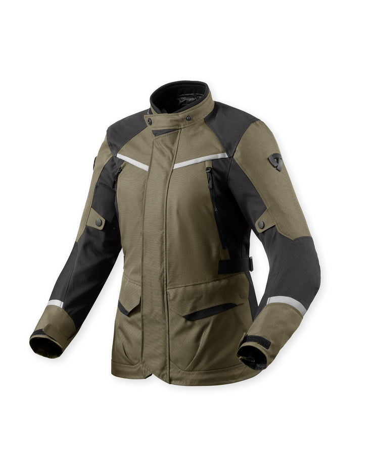 REV'IT! VOLTIAC 3 LADIES JACKET - GREEN-ANTHRACITE