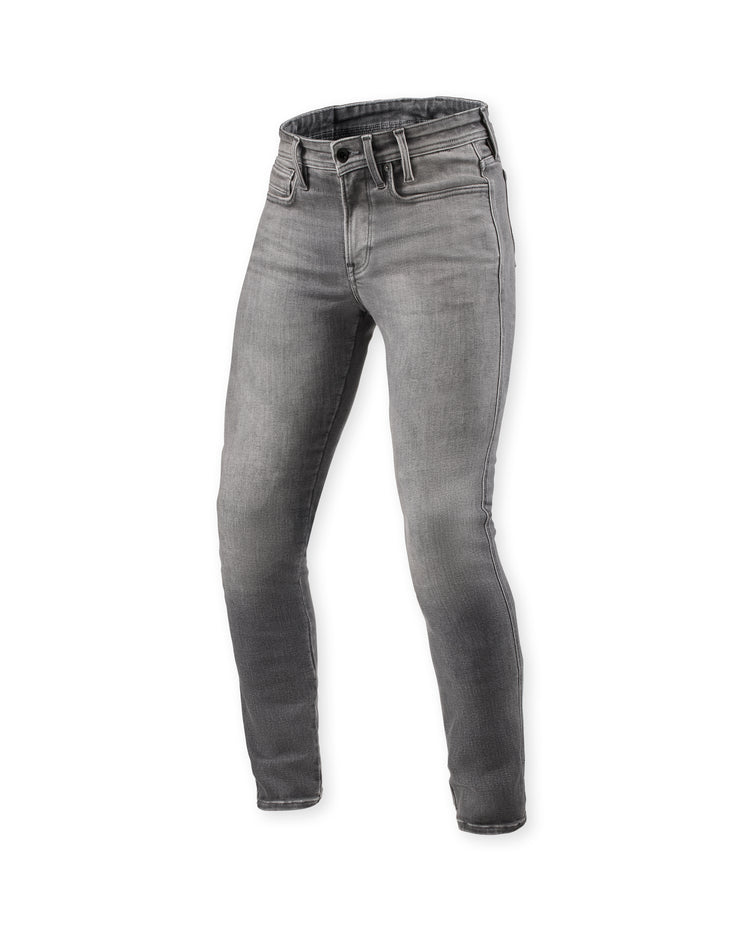 REV'IT! PISTON 3 SK (SKINNY FIT) - MEDIUM GREY USED