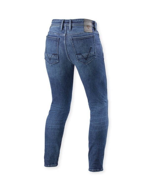 REV'IT! PISTON 3 SK (SKINNY FIT) - MEDIUM BLUE USED