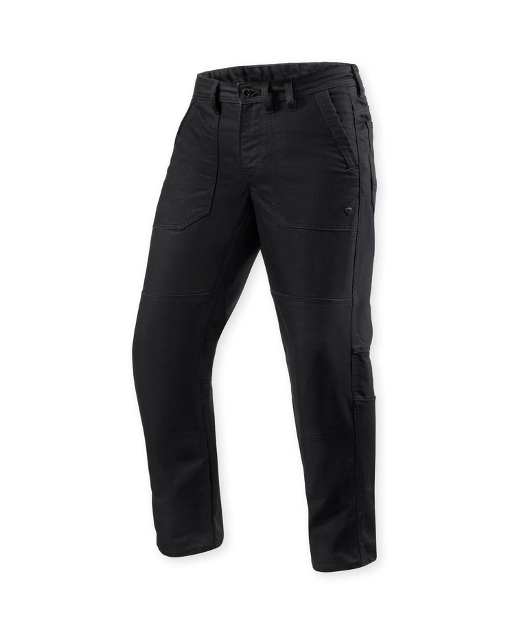 REV'IT!  DAVIS 2 WORKER RF PANTS (REGULAR FIT) PANTS - BLACK