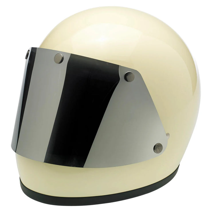 BILTWELL GRINGO BLAST SHIELD - CHROME MIRROR