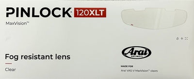 ARAI VAS-V MAXVISION PINLOCK 120XLT FOG-RESISTANT INSERT LENS - CLEAR