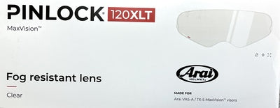 ARAI VAS-A MAXVISION (BV) PINLOCK 120XLT FOG-RESISTANT INSERT LENS FOR XD-5 - CLEAR