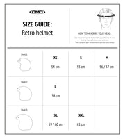 DMD RETRO JET HELMET ECE 22.06 - RAINBOW