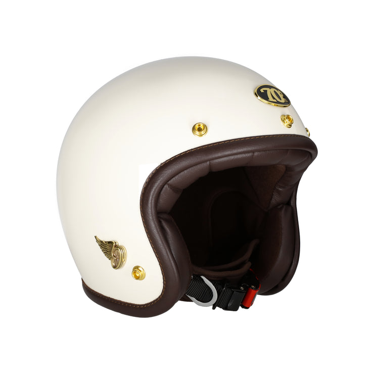 70's JET HELMET - SUPERFLAT COLLECTION - GLOSS IVORY