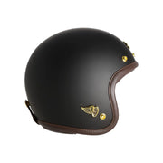 70's JET HELMET - SUPERFLAT COLLECTION - MATTE BLACK