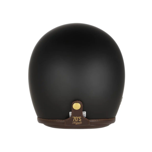 70's JET HELMET - SUPERFLAT COLLECTION - MATTE BLACK