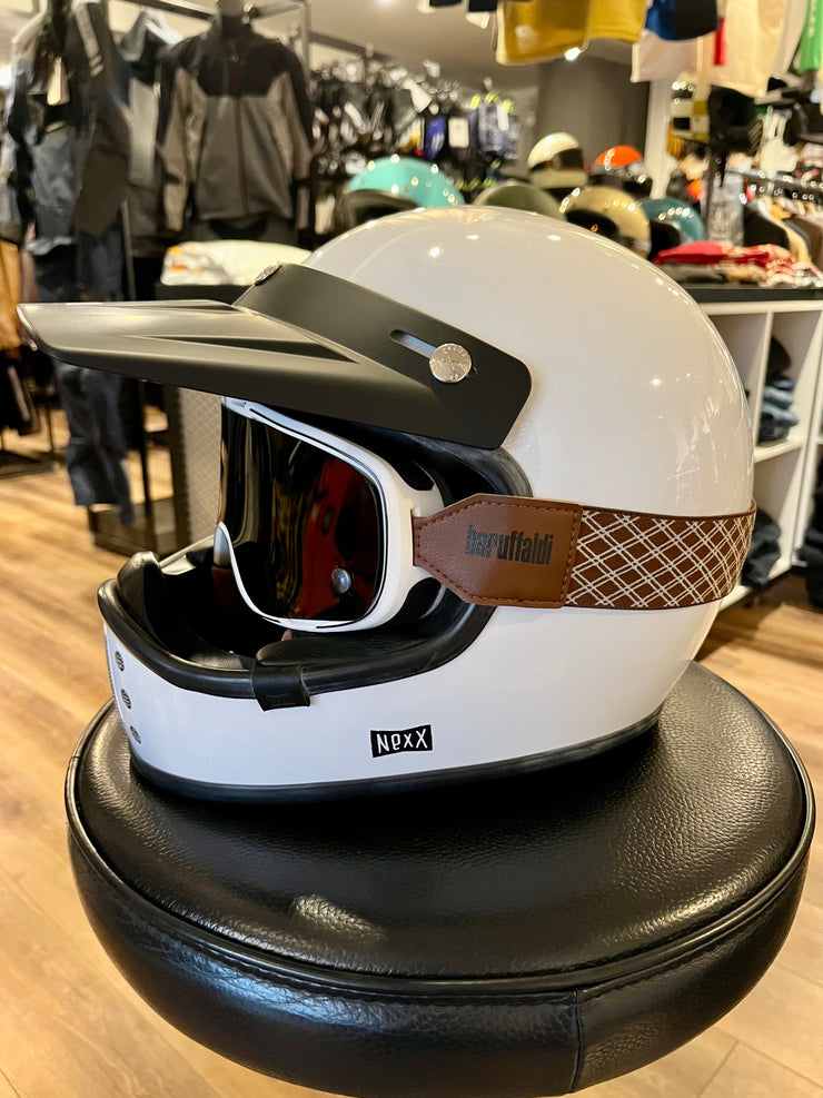 BARUFFALDI SPEED 23 GOGGLES - WHITE W/ 2 LENSES