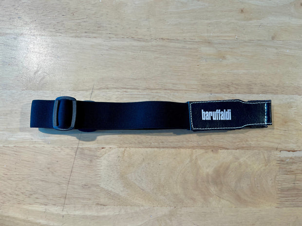 BARUFFALDI SPEED 4 GOGGLE BAND - BLACK LEATHER