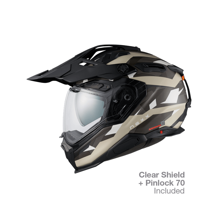 NEXX X.WED3 ADV HELMET - TRAILMANIA - MT LIGHT SAND