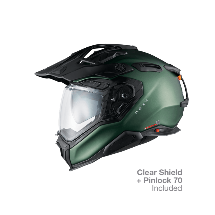 NEXX X.WED3 ADV HELMET - MT FOREST GREEN