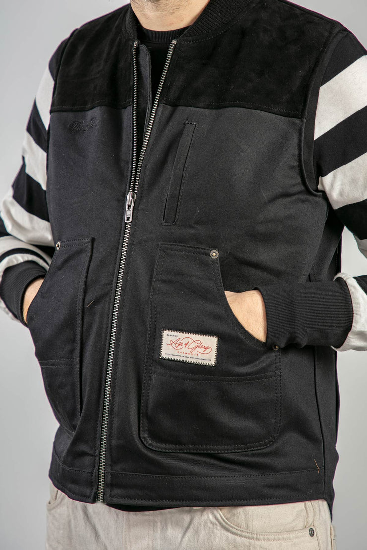 AGE OF GLORY CABIN VEST - BLACK