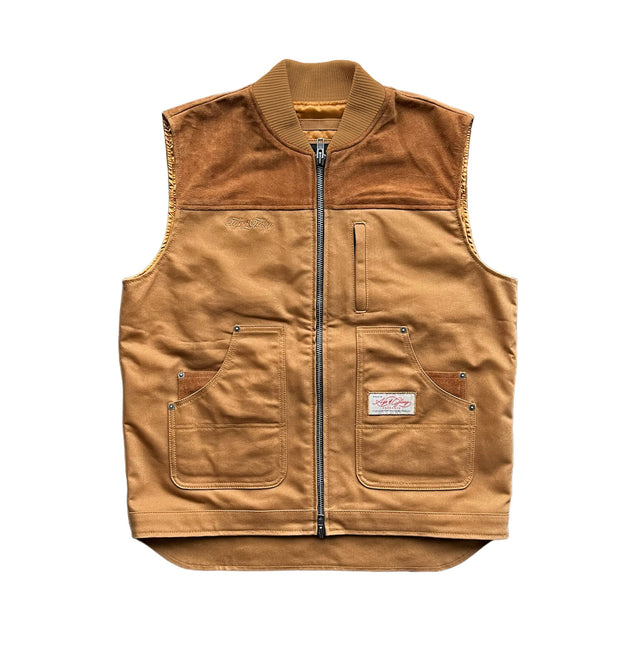 AGE OF GLORY CABIN VEST - CARAMEL