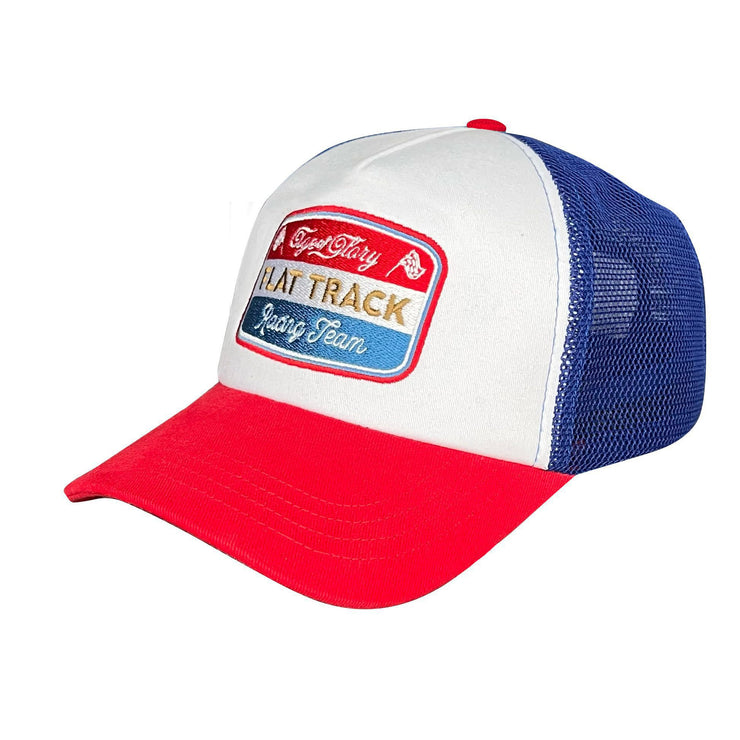 AGE OF GLORY FLAT TRACK TRUCKER CAP