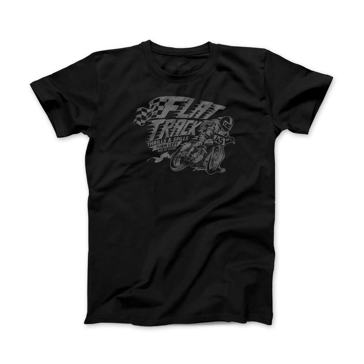 AGE OF GLORY TURN LEFT T-SHIRT - WASHED BLACK