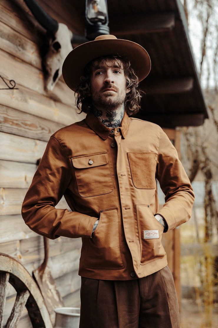 AGE OF GLORY CRAFTSMAN JACKET - CARAMEL