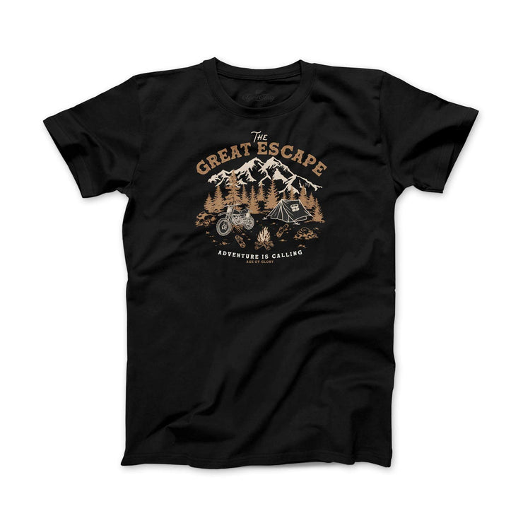 AGE OF GLORY GREAT ESCAPE T-SHIRT - WASHED BLACK