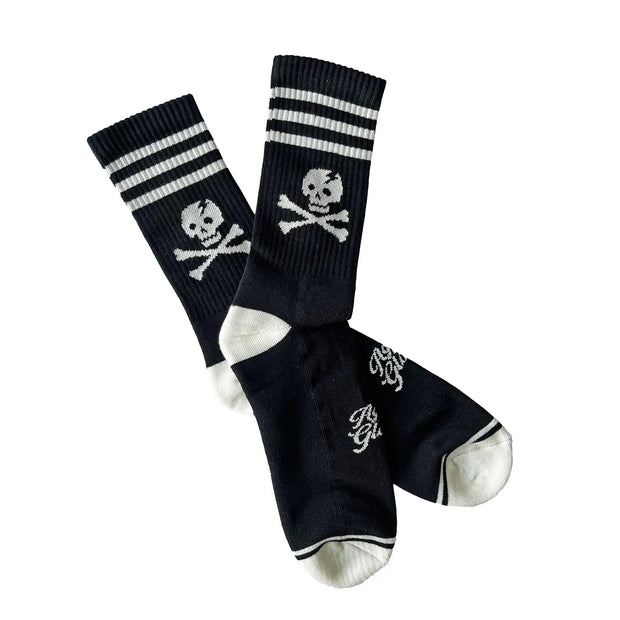 AGE OF GLORY MARAUDER SOCKS - BLACK OFF-WHITE