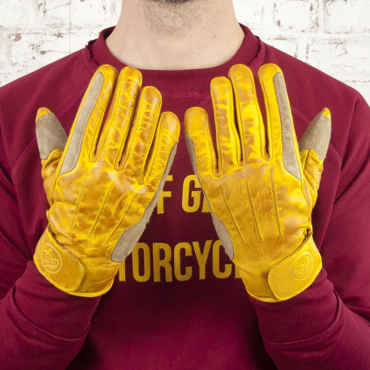 AGE OF GLORY ROVER GLOVES - WAXED YELLOW