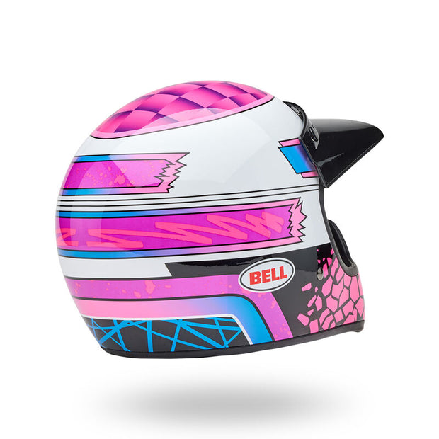 BELL MOTO 3 - DEATHSPRAY PINK/PURPLE