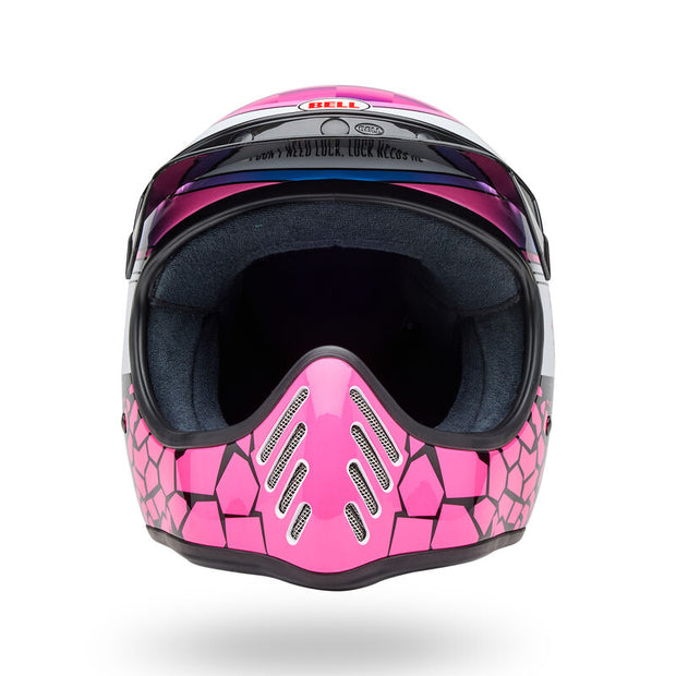 BELL MOTO 3 - DEATHSPRAY PINK/PURPLE