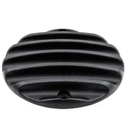 MOTONE CLUTCH (LHS) COVER/BADGE - RIBBED - BLACK