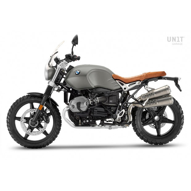 UNIT GARAGE WINDSHIELD WITH GPS SUPPORT FOR NINET SCRAMBLER-PURE